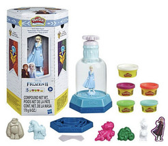 Play-Doh Mysteries Disney Frozen 2 Snow Globe Playset Surprise Toy Non-Toxic - $11.99