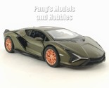 5 inch Lamborghini Sian FKP 37 - 1/40 Scale Diecast Model - Black - £11.72 GBP