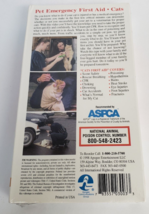 Pet Emergency First Aid Cats ASPCA Approval VHS Video Tape New - £11.85 GBP