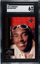 Kobe Bryant 1996-97 Upper Deck Rookie Card (RC) #58- SGC Graded 6 EX-NM (Los Ang - £39.92 GBP
