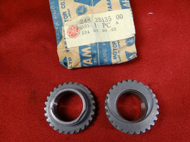 2 Yamaha Gears, Speedo Drive, NOS 1968-76 AT CT LT RS HT 100 125 175, 24... - $12.71
