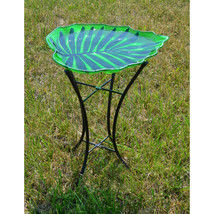 Songbird Essentials Leaf Shaped Bird Bath with stand - $71.24