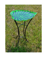 Songbird Essentials Leaf Shaped Bird Bath with stand - $97.38 CAD