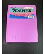 Vintage 1985 Mead The Wrapper Pink Notebook Cover 33514 Retro School Supply - $29.99