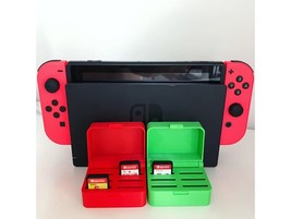 Nintendo Switch Game Travel Case Hinged Cartridge Holder Box - Holds 6 Game Card - £11.19 GBP