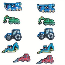 10pcs Durable Pvc Vehicle Shoe Charms Set For Crocs - $10.63