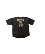 Vintage Majestic MLB New York Yankees #5 Joe Dimaggio Black Stitch Jerse... - $47.50