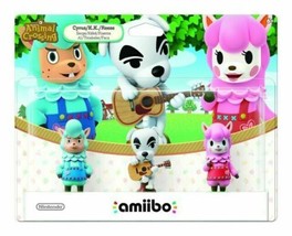 Nintendo Animal Crossing Amiibo Cyrus K.K. Reese Figurines (3 Pack) New - £21.58 GBP