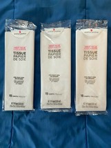 American Greeting 3 Packs White Tissue Paper 15 Sheets per Pack *NEW* nn1 - £7.16 GBP