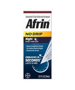 2 PACK Afrin No Drip Night Pump Nasal Mist - *01/2026*Fast and Powerful ... - $16.74