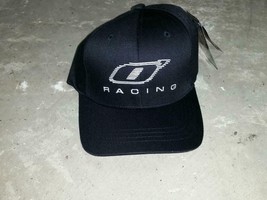 Baseball Cap O Racing Flexfit NOSWT Black Hat Cap Mens OSFA - £19.61 GBP