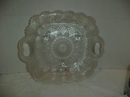 Vintage Pasari 3-footed Dish Indonesia Crystal Clear Candy Dip Appetizer... - $24.99