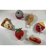 Ami Amis Plush Toy Lot Strawberry Chicken Pizza Soda French Fries Hot Do... - $18.80