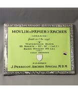 Sealed J Perrigot Arches Special MBM Moulin a Papier Watercolor Block 10... - £29.60 GBP
