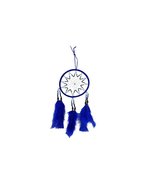 Large Dream Catcher Natural Feather Multicolored Beaded Dangle Hanging O... - $22.32 CAD