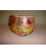 Yankee Candle Votive Holder Coral Flower - $13.99
