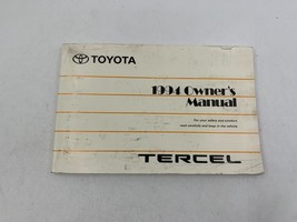 1994 Toyota Tercel Owners Manual Handbook OEM C03B44025 - £28.43 GBP