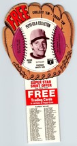 Pepsi-Cola Baseball Trading Card 1977 Richie Zisk Chicago White Sox MLB Diecut - £10.46 GBP