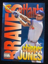 1997 Fleer Skybox Circa Boss Chipper Jones #10 Braves - £1.58 GBP