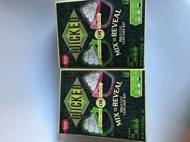 2 Betty Crocker Cupcake Kit Limited Edition Wicked Movie Cake Mix Vanill... - $19.79