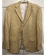 Oscar De La Renta Creme Beige Men&#39;s Lined Jacket - $14.85