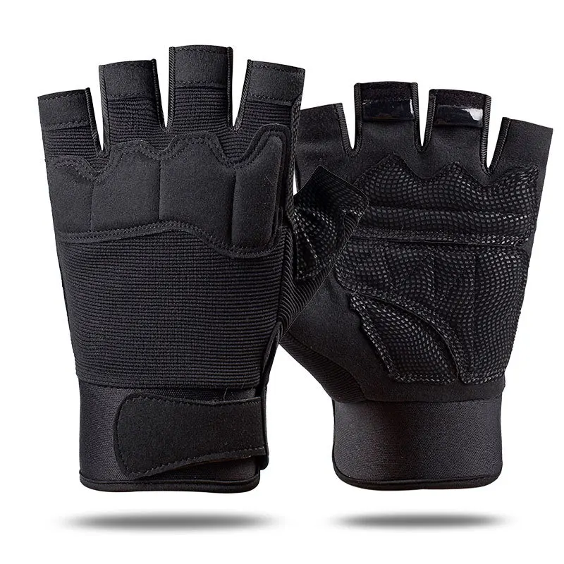  anti slip gloves half finger men tactical outdoor breathable sports bicycle motorcycle thumb200