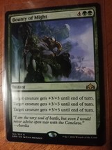 Bounty Of Might Rare Magic The Gathering Guilds Of Ravnica 124 Instant G... - $2.40