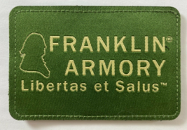 2022 Shot Show Franklin Armory Olive Green Morale Patch - £8.64 GBP
