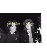 Vintage Celebrity Photo Black White Alice Cooper and Wife Sheryl Goddard - $12.84