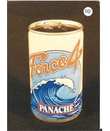 ⭕VTG card pocket calendar 1988 FORCE 4 PANACHÉ BEVERAGE CANS SERIES Nº 110 - $6.95 CAD