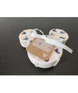 New Rae Dunn Disney Mickey &amp; Minnie Mouse Coasters Set Of 4 - $808.17 MXN