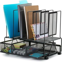 Mesh Desk Organizer With Drawer, Mesh Desk Organizers And Storage, Mesh ... - $31.00