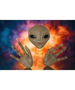 Simon Laurens Alien Head and Hands 3 Piece Wall Hanging Sculpture - $99.82 CAD