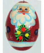 Russian Handmade And Painted Santa Claus Tree Pendant-
show original tit... - $18.15 CAD