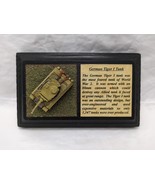 German Tiger 1 Tank Military Diorama 5&quot; X 3&quot; - $460.16 MXN