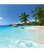 Beach 40&quot; x 40&quot; Print On Canvas Painting Wall Art for Wall Décor (Framel... - $33.54 CAD