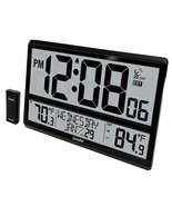 SHARP Atomic Clock - Never Needs Setting! Easy to Read Numbers - Indoor/... - £102.80 GBP
