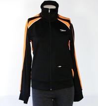 Speedo Black &amp; Orange Slim Fit Stretch Jacket Women&#39;s Small S NWT $80 - $59.39