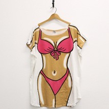 Vintage Bikini Body Cover Up T Shirt XXL 2X - £44.20 GBP