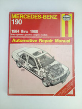 Haynes Mercedes-Benz 190 1984 Thru 1988 4 Cylinder Gasoline Engine Repair Manual - $11.50