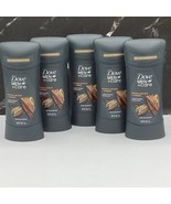 5 Dove Men+Care Antiperspirant Deodorant Stick Sandalwood + Amber 10/2026 - $1,238.13 MXN