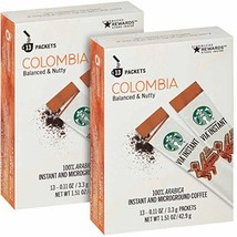 Starbucks Via Instant Medium Roast Colombia Coffee, 26 Count (Pack of 2) - $435.61 MXN