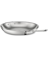 All-Clad D3 Stainless Steel 14-inch fry pan with helper handle (DENT) - $170.56 CAD