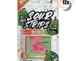 12x Bags Sour Strips New Watermelon Flavored Candy | 3.4oz | Fast Shipping - $55.86