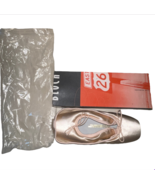 Bloch Serenade Pointe Shoes #S0131L Size 6.5 C Pink Dance Ballet Box Bag - $42.08 CAD
