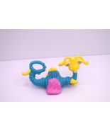 Vintage 1989 McDonald&#39;s Mix em&#39; Up Monsters Happy Meal Toy Blue - $183.95 MXN