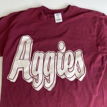Texas A&M Aggies Shirt Men Sz L Vtg 90’s Jostens Tag NCAA Football USA Maroon - $37.18