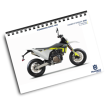 HUSQVARNA 2020 - 701 SUPERMOTO US - OWNERS MANUAL - REPRINTED COMB BOUND - $24.93