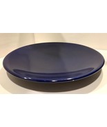 Cobalt Blue 13 1/2” Round Ceramic Platter - £26.15 GBP