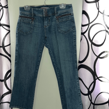 Vtg~Z Cavaricci Jeans~Select Brand~ Denim Crop Pants~Size 9 - £15.64 GBP